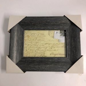 4x6 blueish gold wide frame